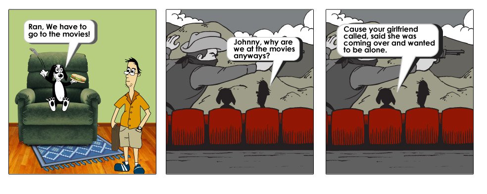 Johnny and Ran Comic